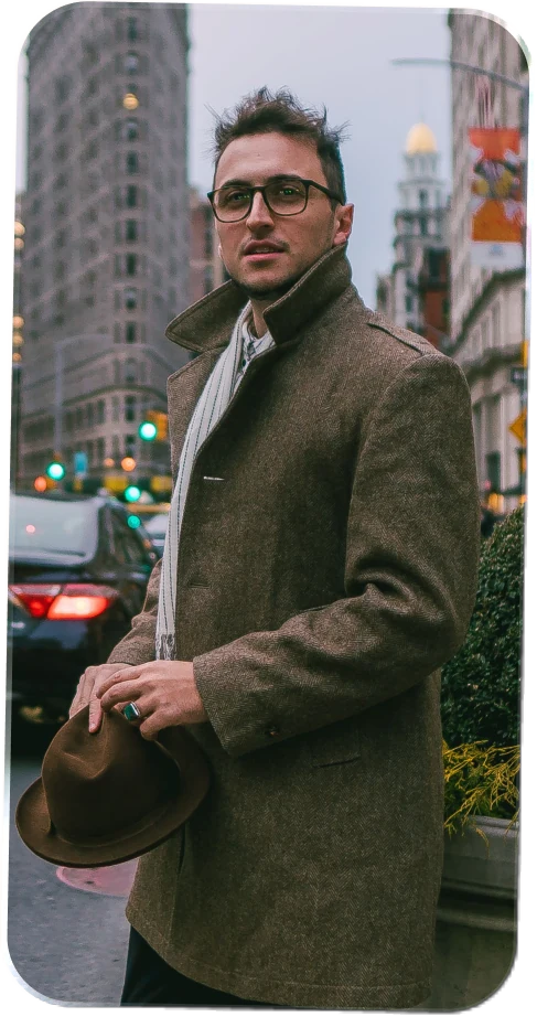 A member on his profile card